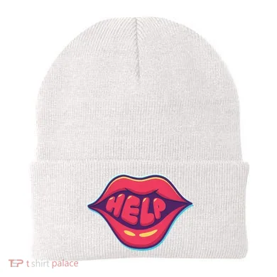Help Lips Beanie