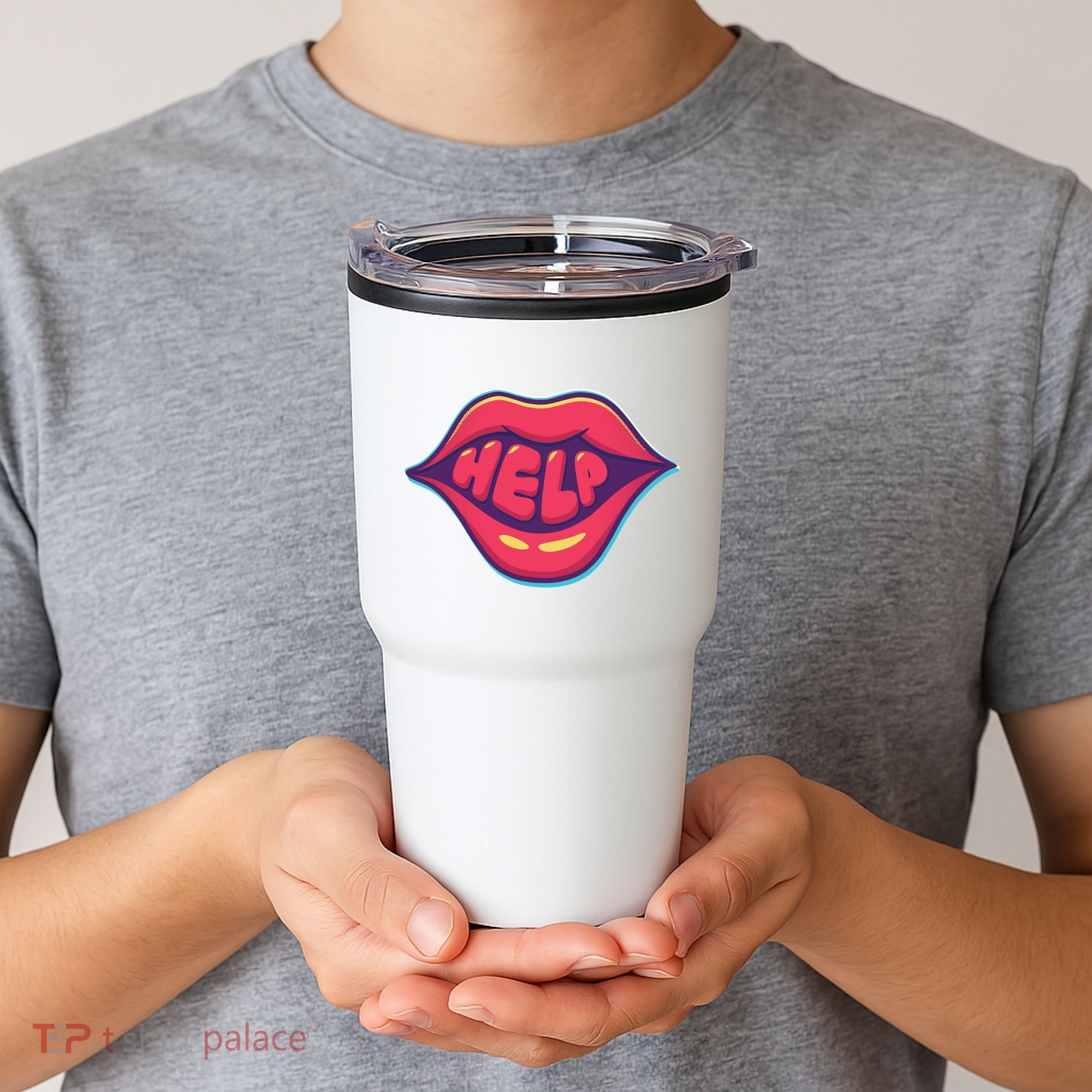 Help Lips Tumbler