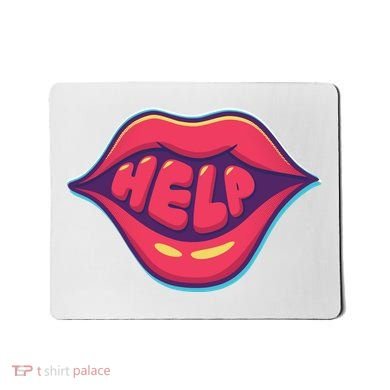 Help Lips Mousepad