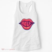 Help Lips Women's Tank Top thumb 0
