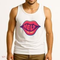 Help Lips Tank Top thumb 3