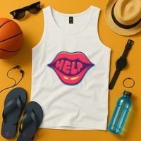 Help Lips Tank Top thumb 4