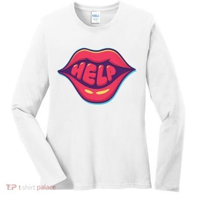 Help Lips Women's Long Sleeve Shirt