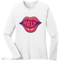 Help Lips Women's Long Sleeve Shirt thumb 0