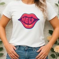 Help Lips Women's T-Shirt thumb 2