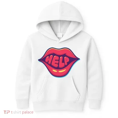Help Lips Kids Hoodie