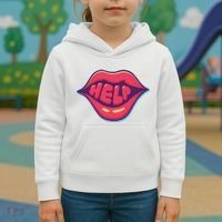 Help Lips Kids Hoodie thumb 3