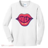 Help Lips Kids Long Sleeve Shirt thumb 0