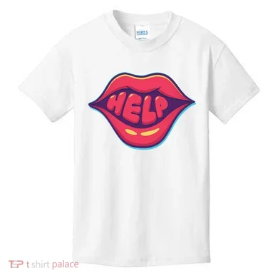Help Lips Kids T-Shirt