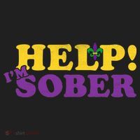 Help Me I'm Sober Mardi Gras Tumbler thumb 3