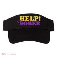 Help Me I'm Sober Mardi Gras Visor thumb 0