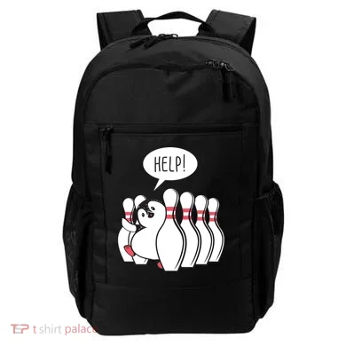 Help Penguin Bowling Pin Backpack