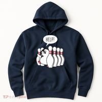 Help Penguin Bowling Pin Hoodie thumb 0