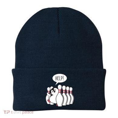 Help Penguin Bowling Pin Beanie