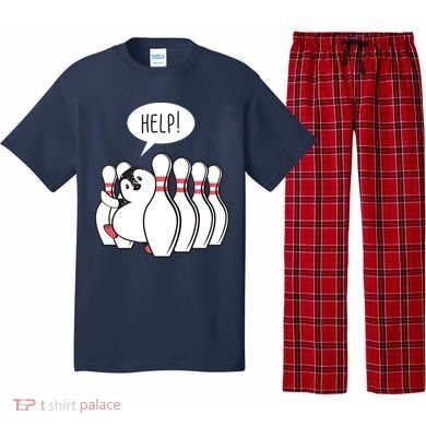 Help Penguin Bowling Pin Pajama Set
