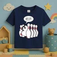 Help Penguin Bowling Pin Toddler T-Shirt thumb 3