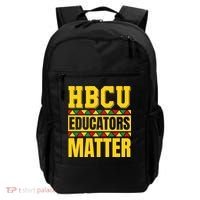 Hbcu Educators Matter Funny Hbcu Educator Black History Gift Backpack thumb 0