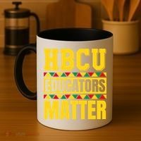 Hbcu Educators Matter Funny Hbcu Educator Black History Gift Coffee Mug thumb 4