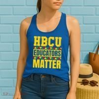 Hbcu Educators Matter Funny Hbcu Educator Black History Gift Women's Tank Top thumb 2