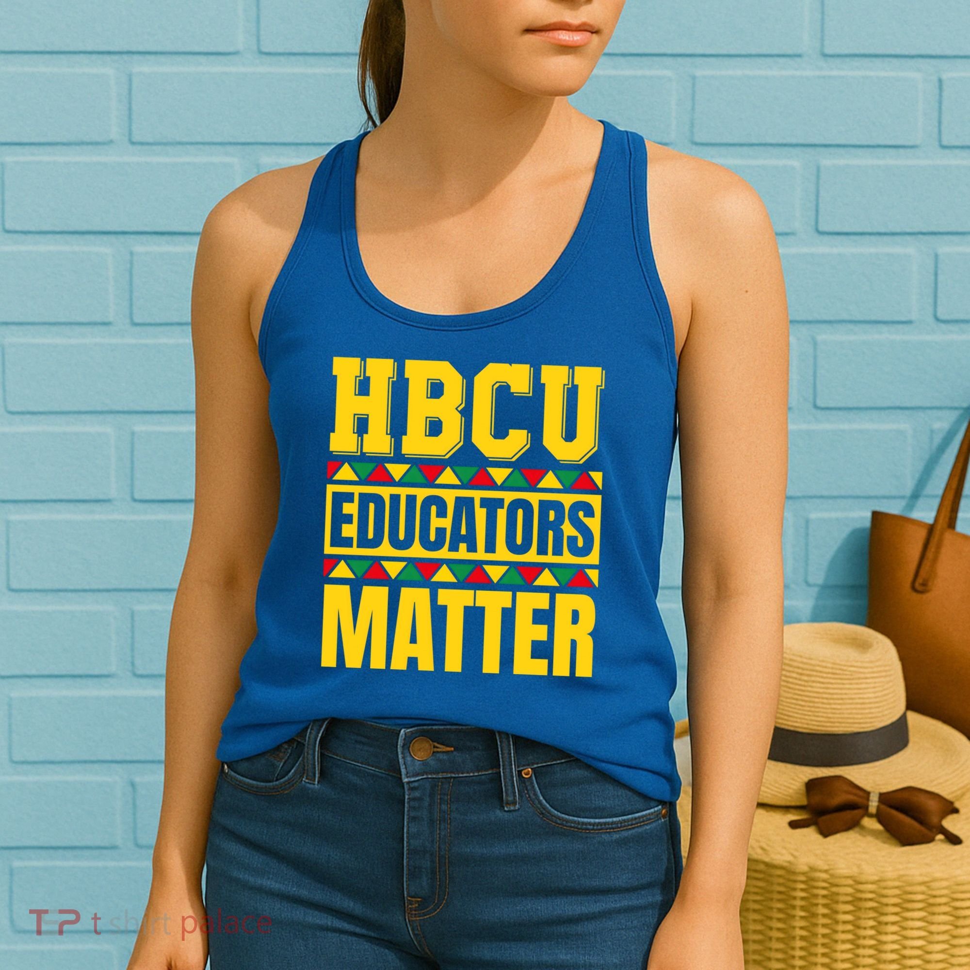 Hbcu Educators Matter Funny Hbcu Educator Black History Gift Women's Tank Top