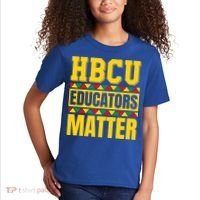 Hbcu Educators Matter Funny Hbcu Educator Black History Gift Kids T-Shirt thumb 2