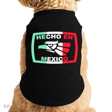 Hecho En Mexico Eagle Mexican Independence Day Doggie Tank