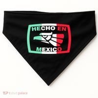 Hecho En Mexico Eagle Mexican Independence Day USA-Made Doggie Bandana thumb 0