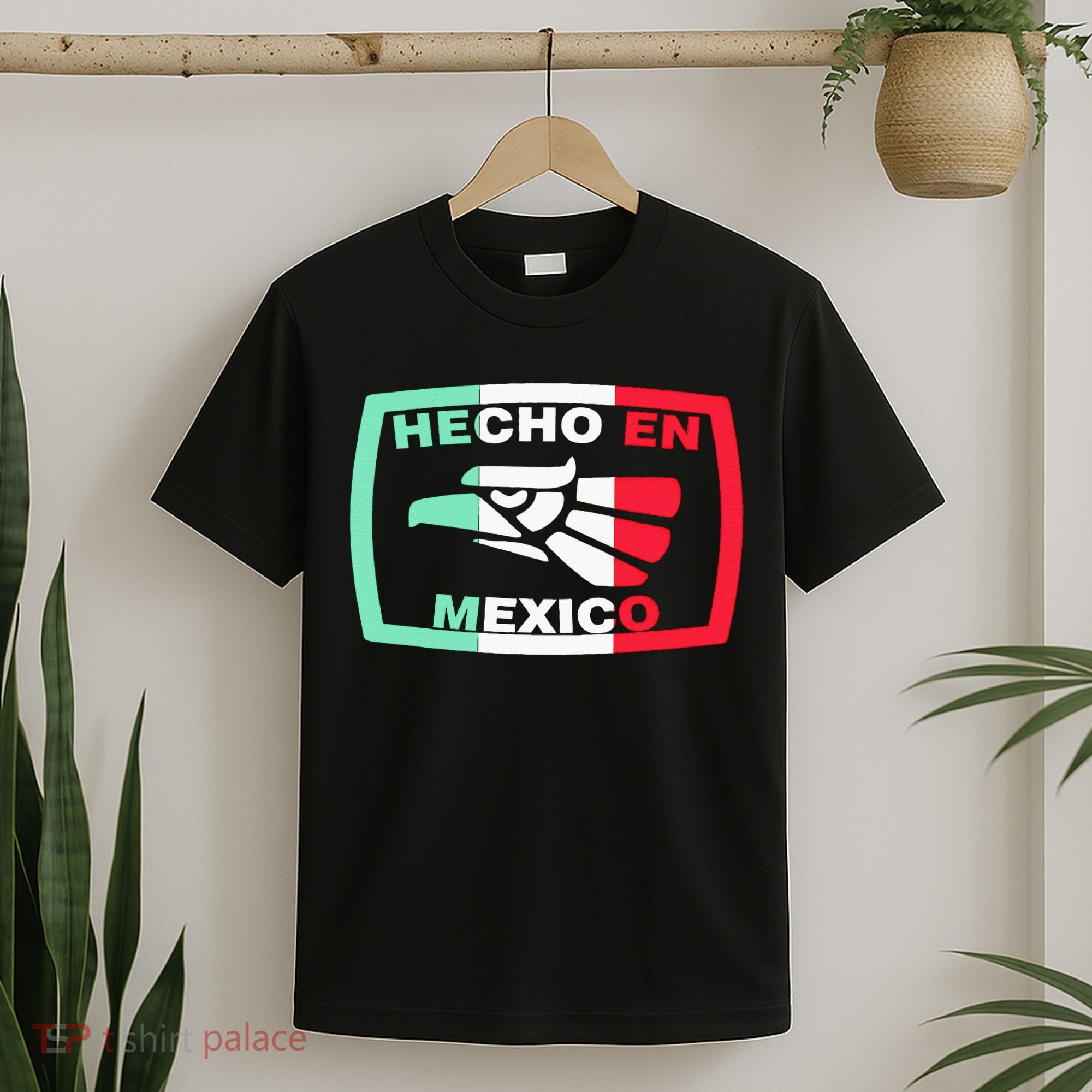 Hecho En Mexico Eagle Mexican Independence Day T-Shirt