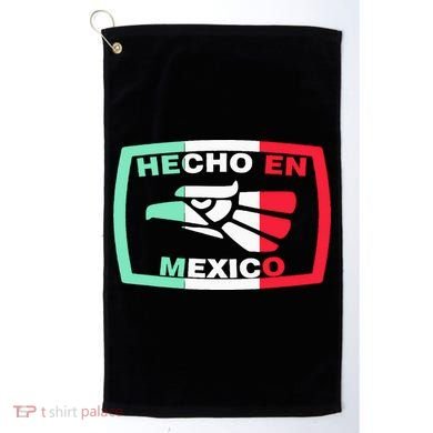 Hecho En Mexico Eagle Mexican Independence Day Golf Towel
