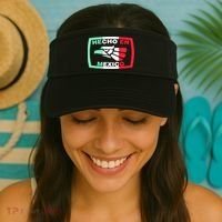 Hecho En Mexico Eagle Mexican Independence Day Visor thumb 2