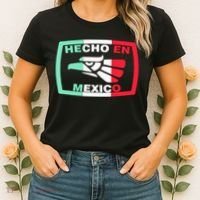 Hecho En Mexico Eagle Mexican Independence Day Women's T-Shirt thumb 2