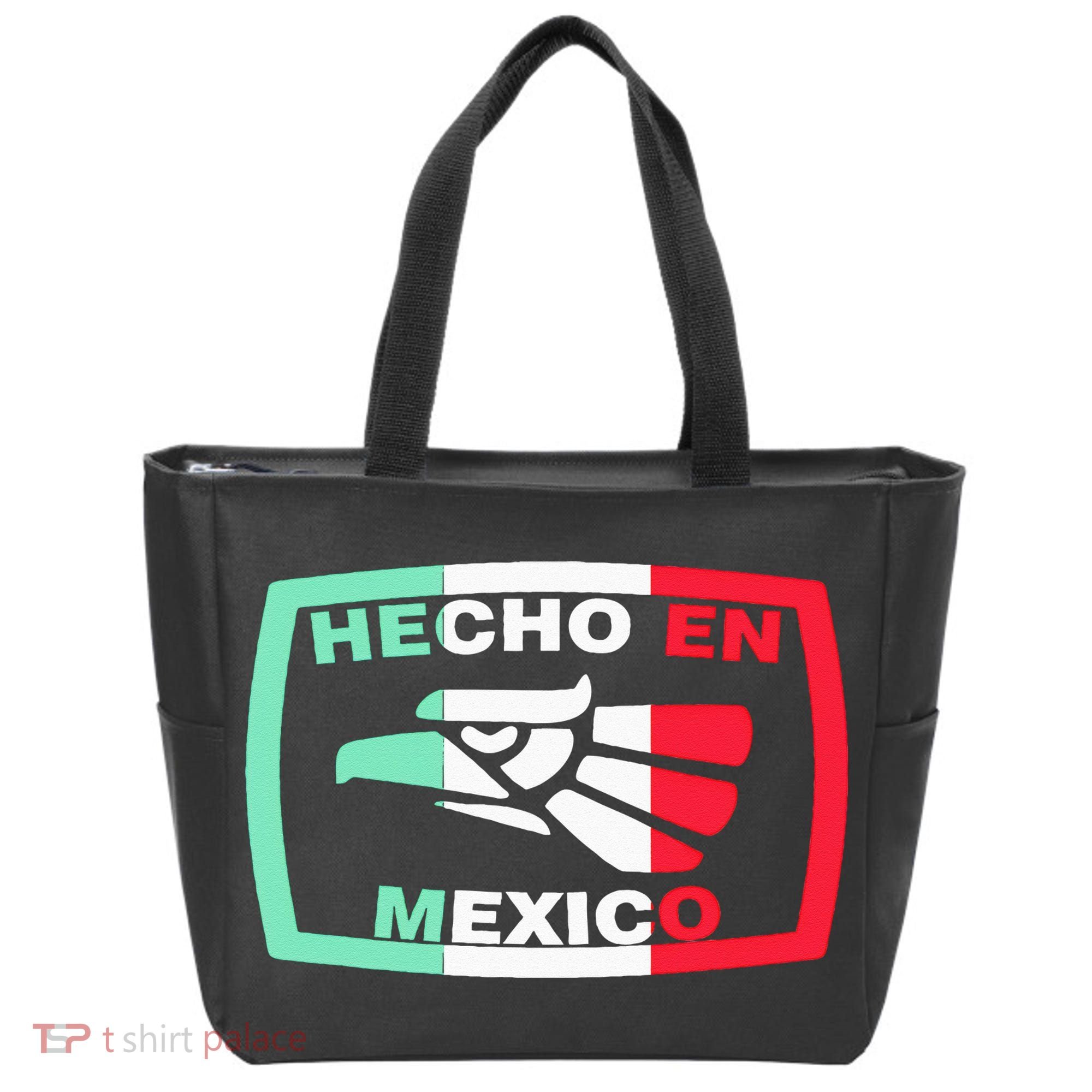 Hecho En Mexico Eagle Mexican Independence Day Tote Bag