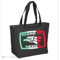 Hecho En Mexico Eagle Mexican Independence Day Tote Bag thumb 2