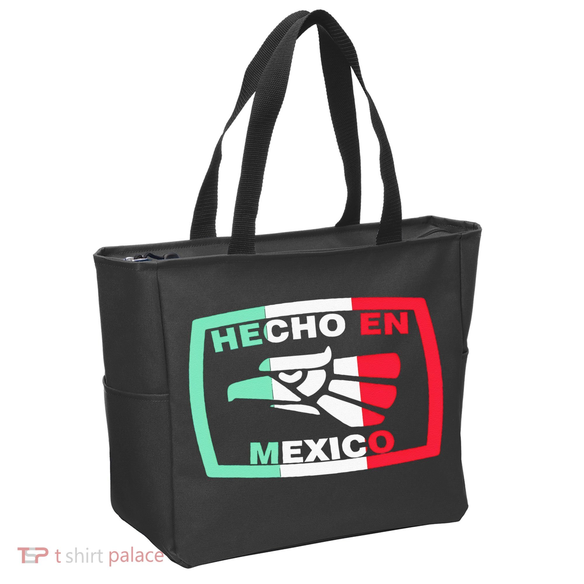 Hecho En Mexico Eagle Mexican Independence Day Tote Bag