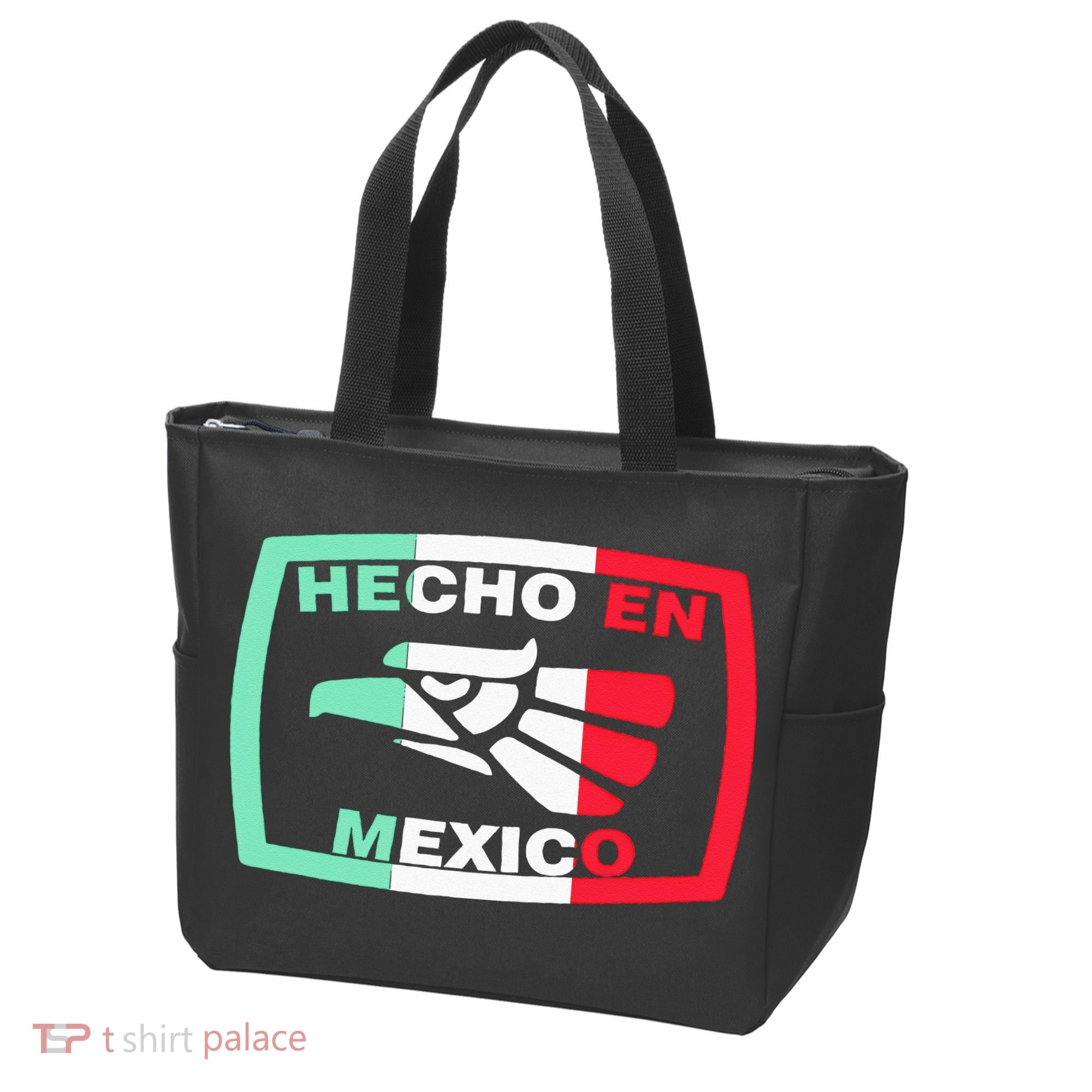Hecho En Mexico Eagle Mexican Independence Day Tote Bag