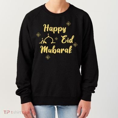 Happy Eid Mubarak Celebration Women's Sweatshirt