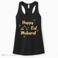 Happy Eid Mubarak Celebration Women's Tank Top thumb 0