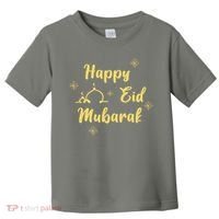 Happy Eid Mubarak Celebration Toddler T-Shirt thumb 0