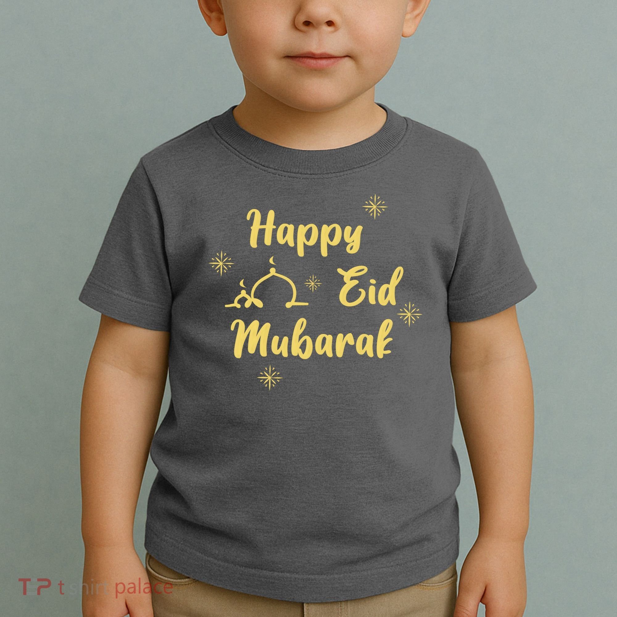 Happy Eid Mubarak Celebration Toddler T-Shirt