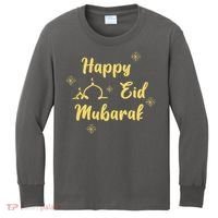 Happy Eid Mubarak Celebration Kids Long Sleeve Shirt thumb 0