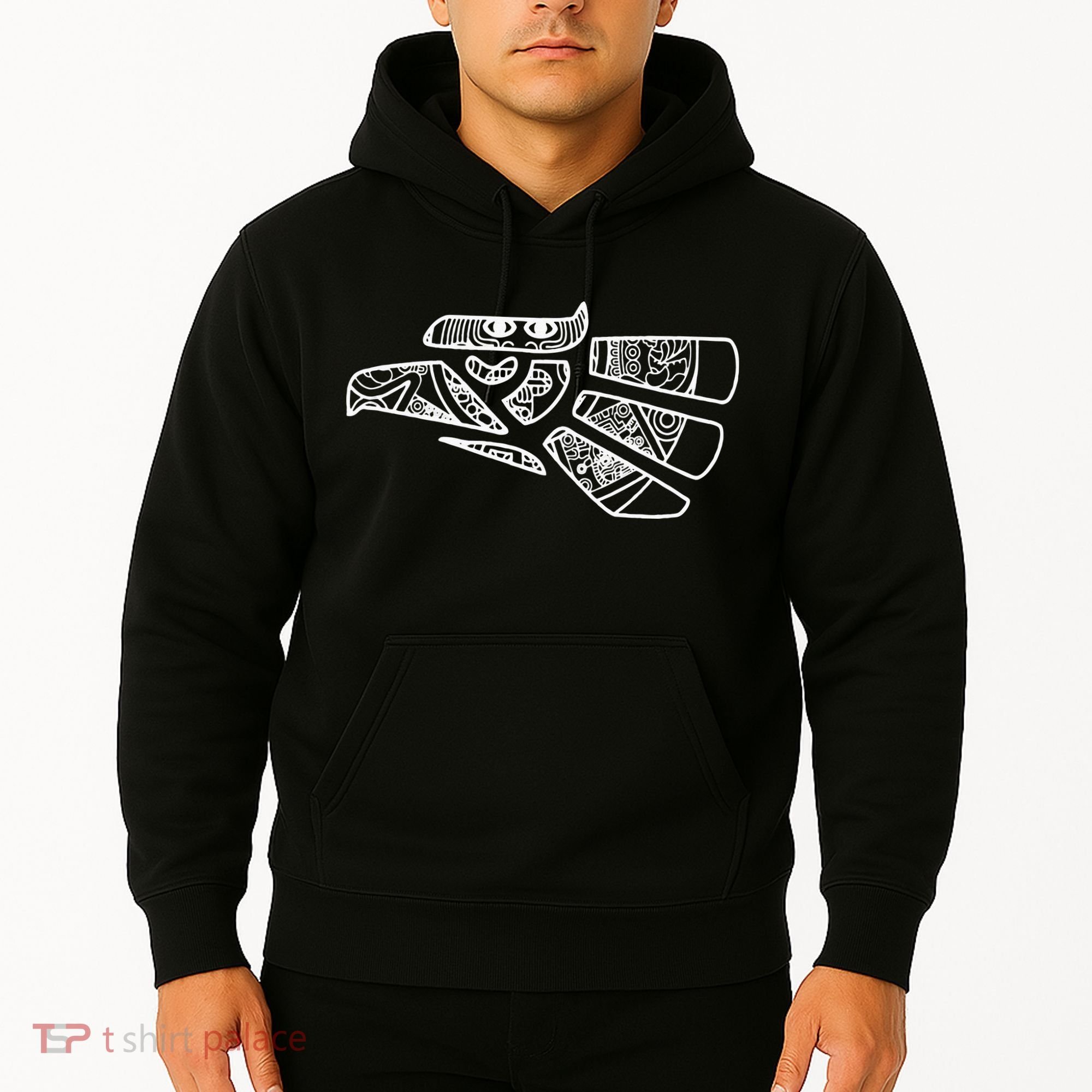 Hecho En Mexico Aztec Calendar Mexican Eagle Hoodie