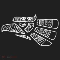 Hecho En Mexico Aztec Calendar Mexican Eagle Golf Towel thumb 3