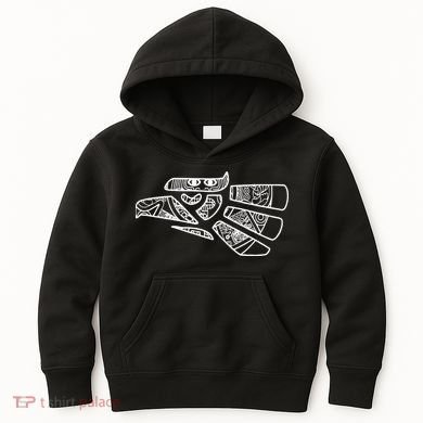 Hecho En Mexico Aztec Calendar Mexican Eagle Kids Hoodie