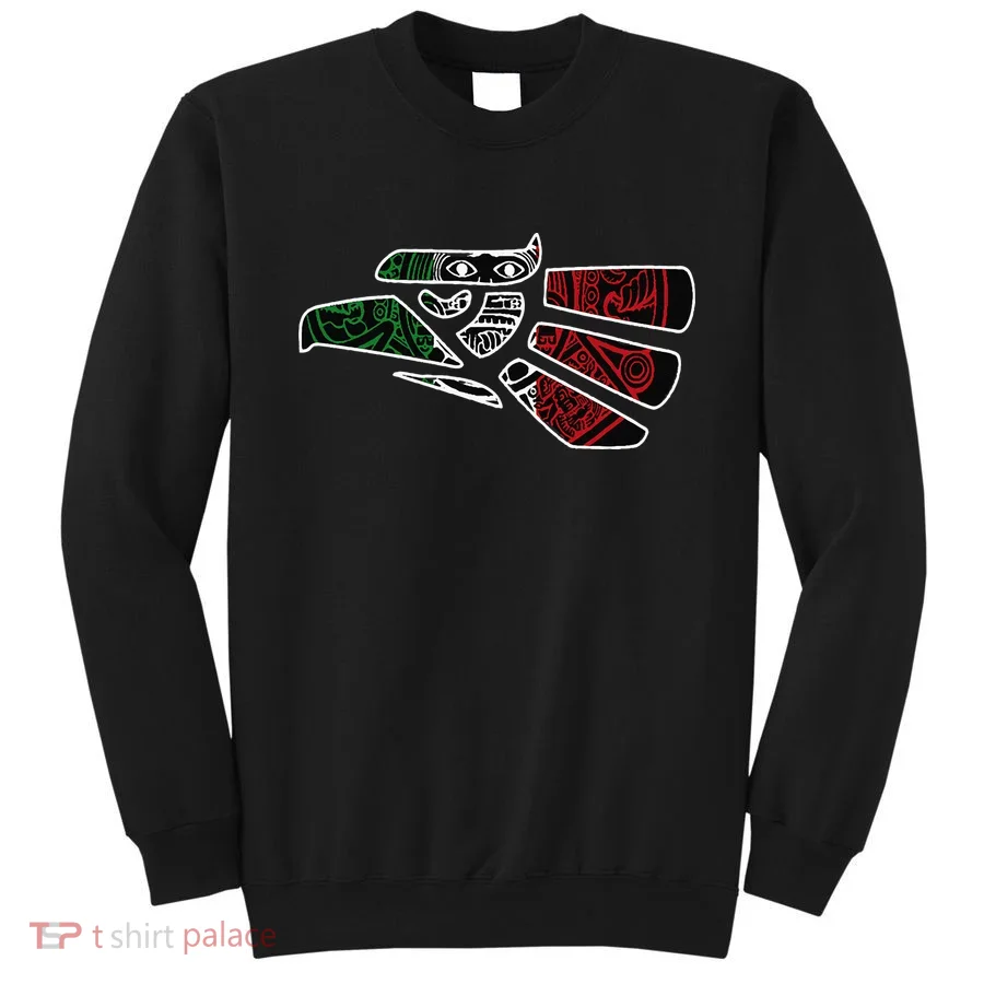Hecho En Mexico Aztec Calendar Mexican Eagle Sweatshirt