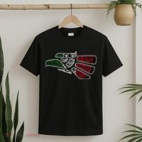 Hecho En Mexico Aztec Calendar Mexican Eagle T-Shirt thumb 2