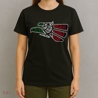 Hecho En Mexico Aztec Calendar Mexican Eagle T-Shirt thumb 4
