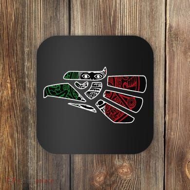 Hecho En Mexico Aztec Calendar Mexican Eagle Coaster