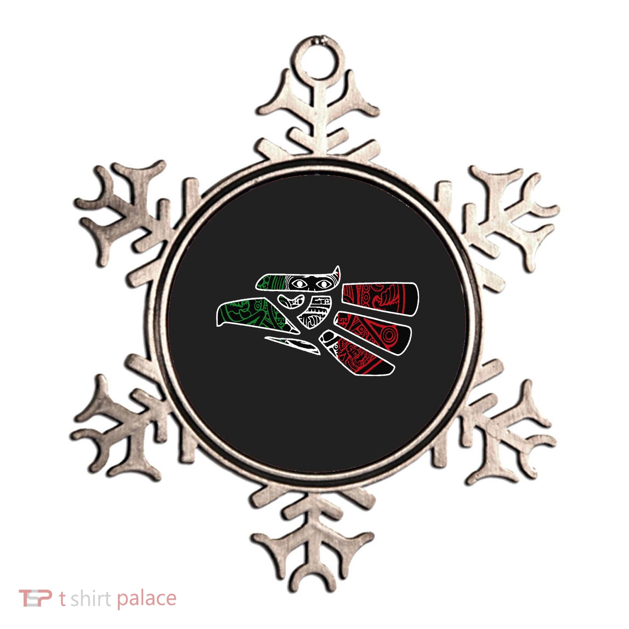 Hecho En Mexico Aztec Calendar Mexican Eagle Ornament