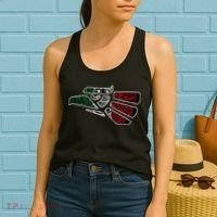Hecho En Mexico Aztec Calendar Mexican Eagle Women's Tank Top thumb 2