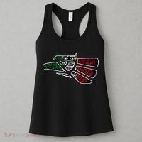 Hecho En Mexico Aztec Calendar Mexican Eagle Women's Tank Top thumb 3